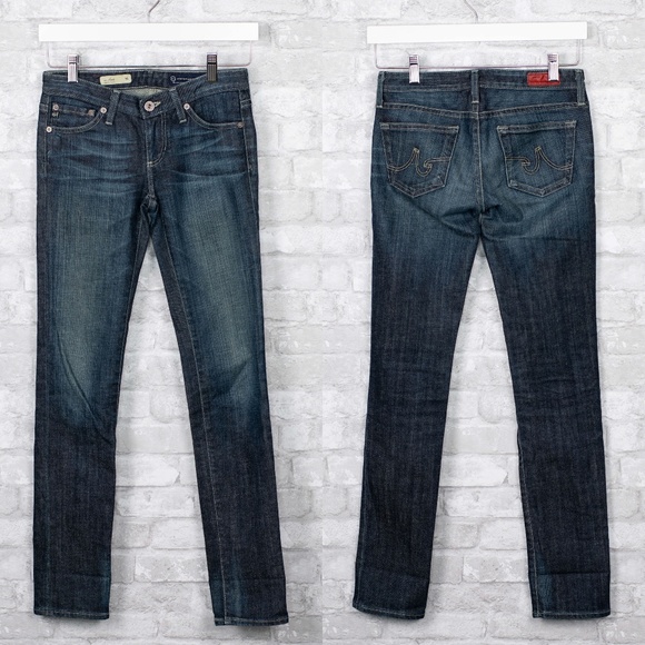 AG Adriano Goldschmied Flirt Cigarette Jeans 24R - Picture 1 of 6